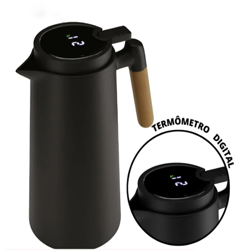 Garrafa Térmica com Controle de Temperatura