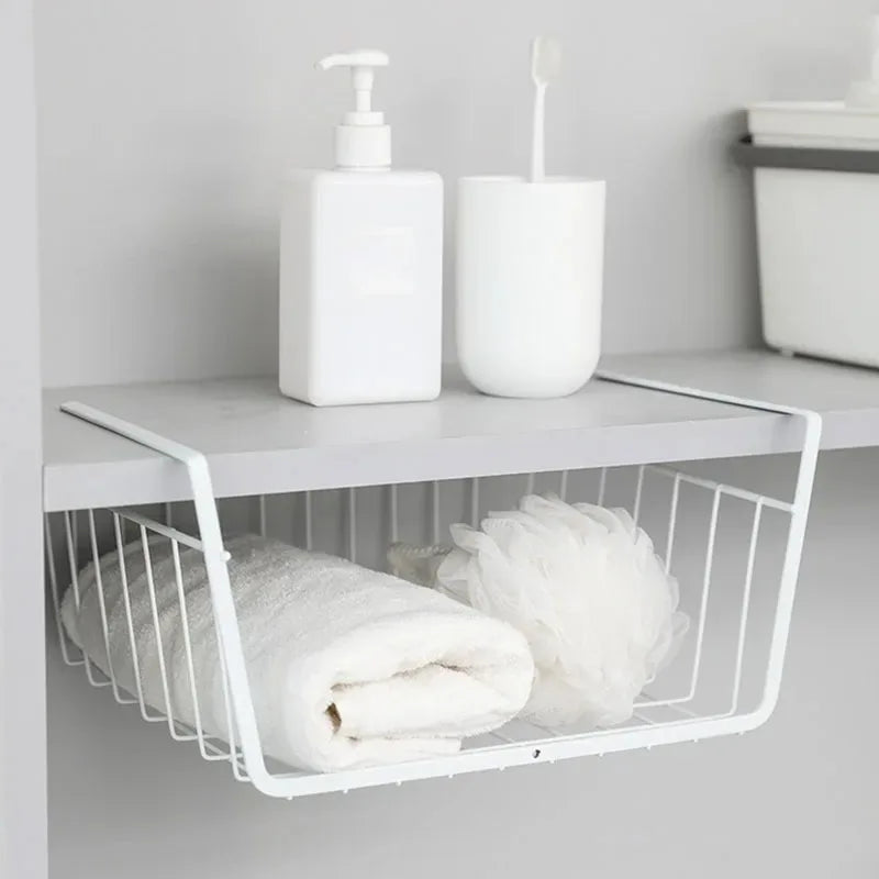 Cesta Rack de armazenamento para cozinha e banheiro