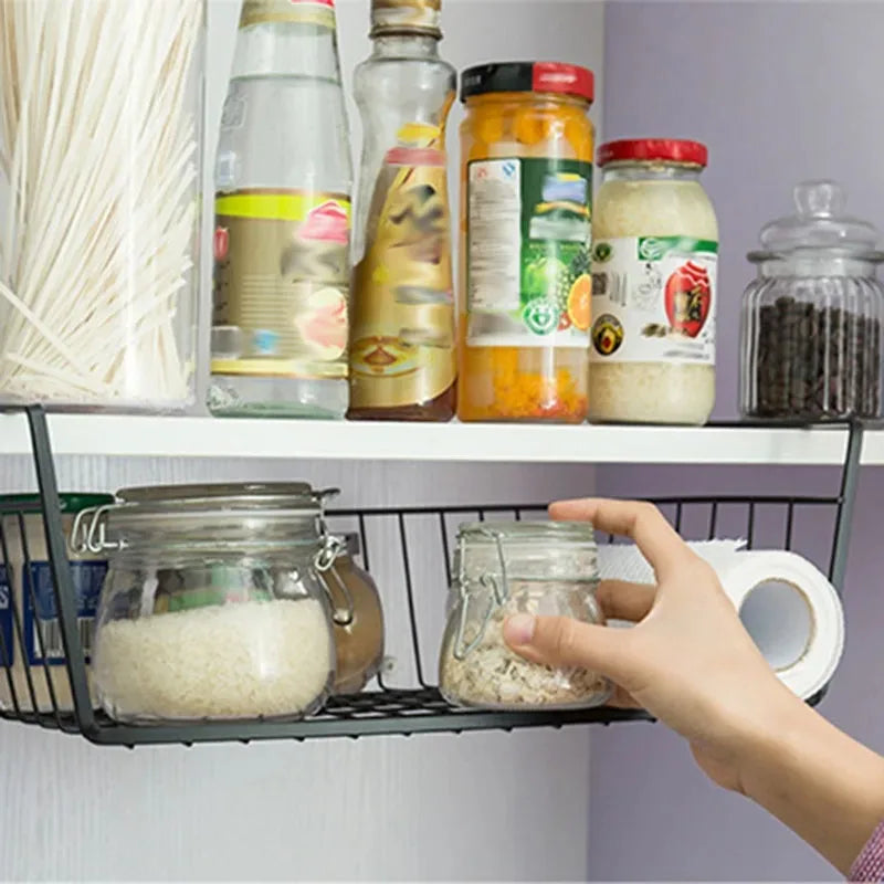 Cesta Rack de armazenamento para cozinha e banheiro
