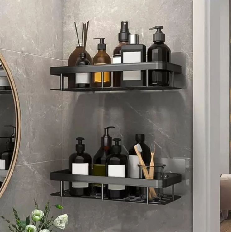 Suporte Moderno Para Shampoo Adesivo Parede de Alta Resistência